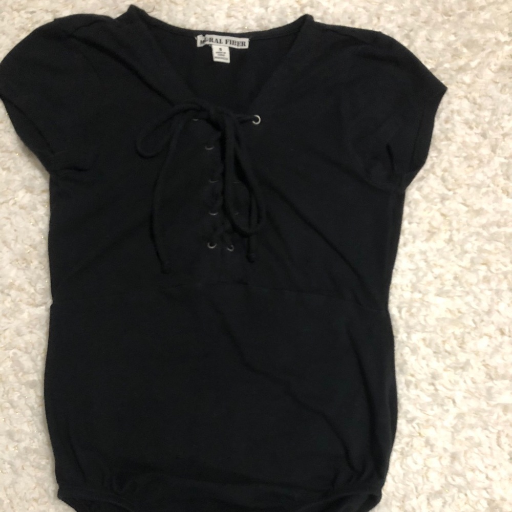 Moral Fiber Black Body Suit